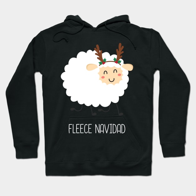 Fleece Navidad Hoodie by everinseason